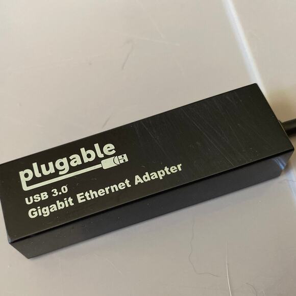 Plugable USB 3 - E1000 Usb-A To Gigabit Ethernet Adapter USB3-E1000 USED - Picture 1 of 7